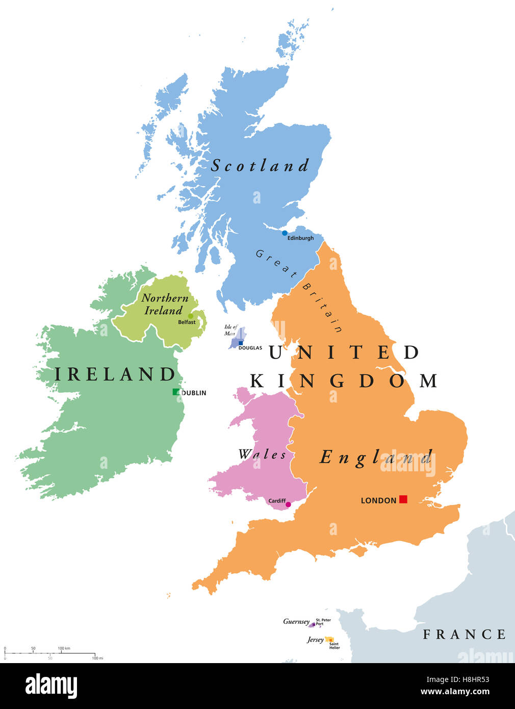 UK Political Map